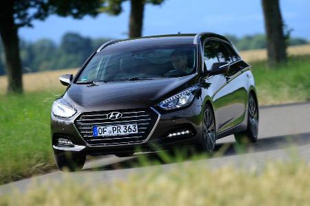 Hyundai i40 Kombi 1.7 CRDi, Frontansicht
