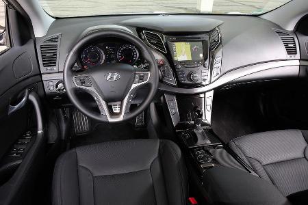 Hyundai i40 Kombi 1.7 CRDi, Cockpit