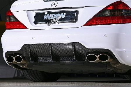 Die Sportauspuffanlage gleicht der aktuellen AMG-Anlage.