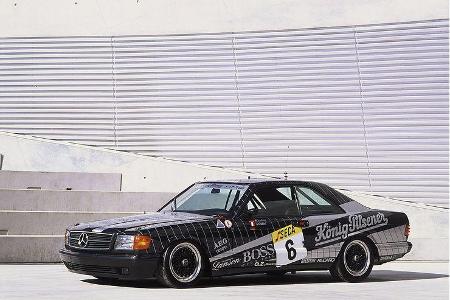 Der 500 SEC AMG startete 1989 beim ...