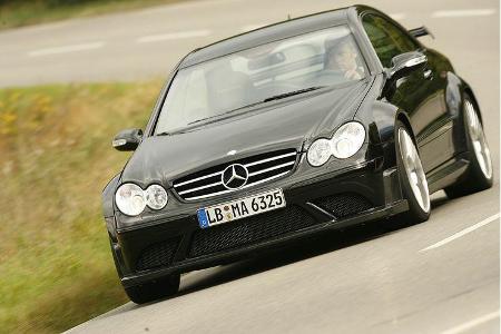 Das erste offizielle BS-Modell war der CLK 63 AMG Black Series. Zugleich kam der erste komplett in Eigenregie entwickelte Mo...
