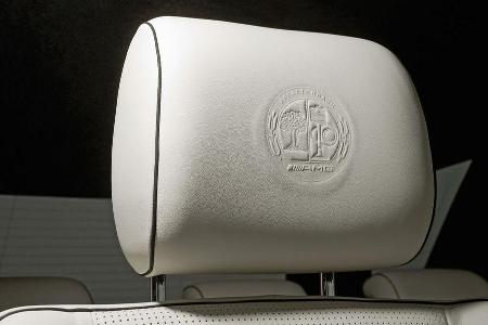 AMG-Logo auf den Kopfstützen.