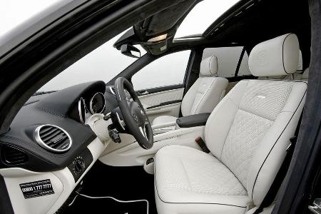 Die Ledersitze sind elektrisch einstellbar.