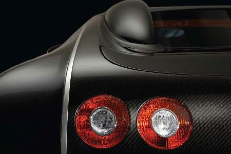 Sichtcarbon als Blickfang.