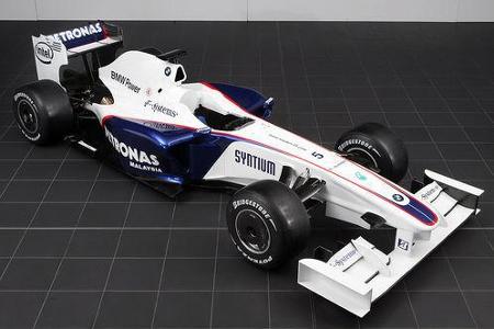 BMW F1.09-Formbarometer: Heidfeld und Kubica zählen zum Kreis der Favoriten. Der BMW F1.09 erlaubt konstant schnelle Rundenz...