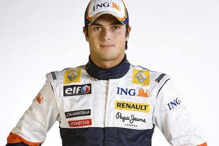 Nelsinho Piquet - Der Brasilianer fährt auf Bewährung. Wenn er bestimmte Leistungen nicht erbringt, kann er ab dem siebten G...