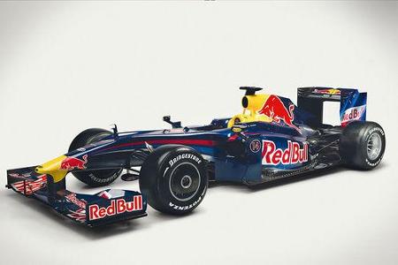 Red Bull RB5-Renault-Formbarometer: Der Red Bull RB5 startete fulminant in den Testwinter. Jetzt stagniert Adrian Neweys ext...