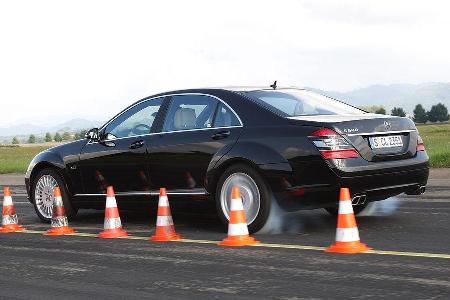 Ganz klar: Der Schwabe arbeitet mit Heckantrieb.