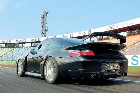 Bereits anno 2004 war der auf Basis des Porsche 911 Turbo 996 in Hockenheim exakt genauso schnell.
