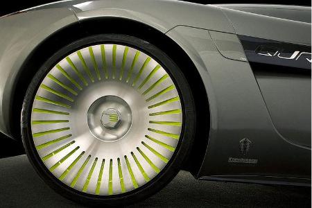 Eine Batteriefüllung reicht für 500 Kilometer.