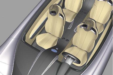 Der Quant soll ein vollwertiger Viersitzer sein.