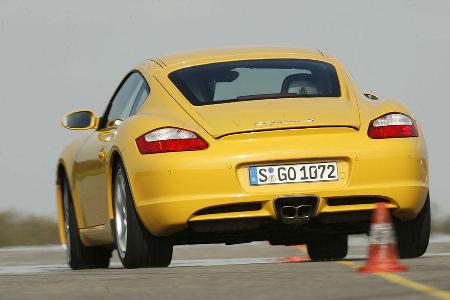 ... der Porsche Cayman S ...