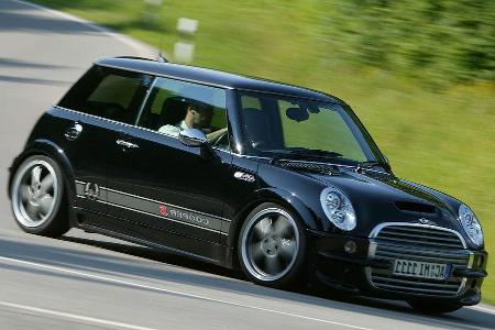 Der Schnitzer-Mini ist der zweitschnellste der Vorderrad-angetriebenen Fahrzeuge.