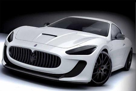 Unter der Haube werkelt ein modifizierter 450 PS starker V8-Motor, der auch in der Serie zum Einsatz kommt.