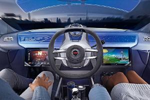 Verkehrsschild autonomes Fahren