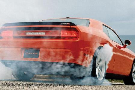 Zum feierlichen Burn-out lässt sich die Traktionskontrolle natürlich ausschalten.