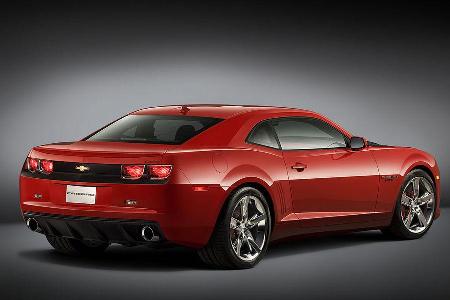 Für eine verbesserte Straßenlage wurde der Camaro tiefergelegt und steht auf 20 Zöllern.