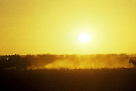 Und jeden Morgen und Abend diese herrlichen Sonnenspiele.