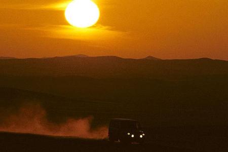 Und immer wieder diese traumhaften Sonnenuntergänge.