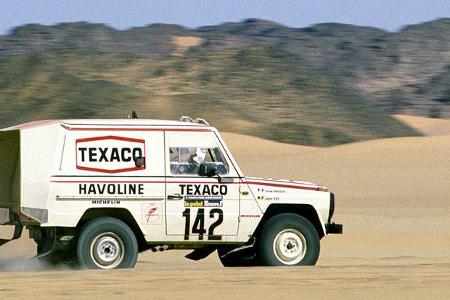 Vor bezaubernder Kulisse ist Ickx unterwegs.