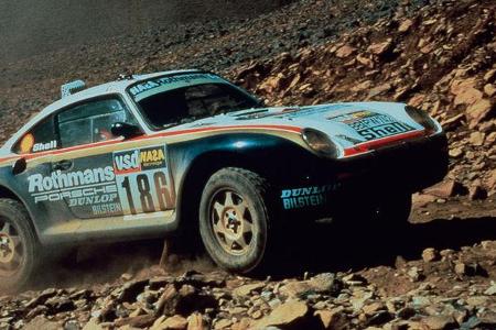 Porsche bei der 