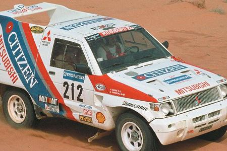 Mitsubishi belegt fünf Plätze in den Top Ten.