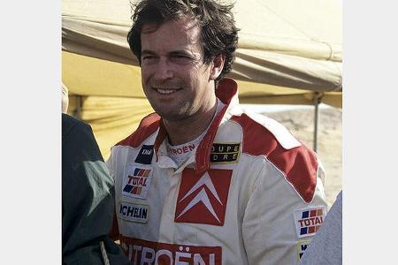 ... Hubert Auriol. Er wird Zweiter.