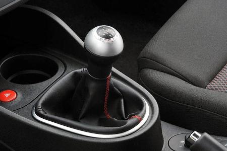 Leder-Alu-Schaltknauf.