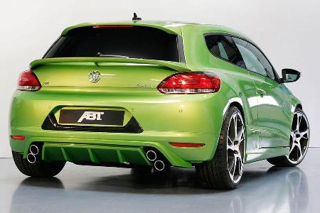 Tuner Abt bietet für den VW Scirocco sportliche Extras an.