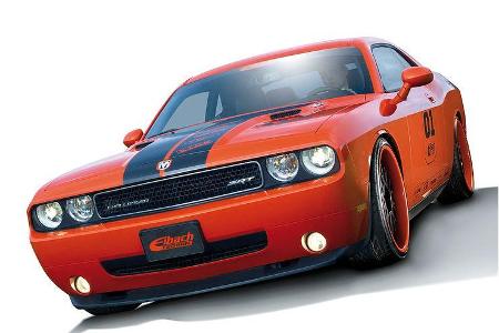 Fahrwerksspezialist Eibach hat für Essen ein Dodge Challenger-Showcat auf die Räder gestellt.