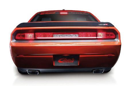 Ein Gewindefahrwerk senkt die Karosse ab und macht den Challenger kurvengieriger.