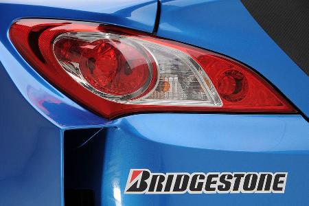 Werbe-Aufkleber inklusive.