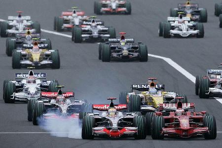 Die Fans erlebten 2008 Dramatik und Spannung bis zur letzten Sekunde.