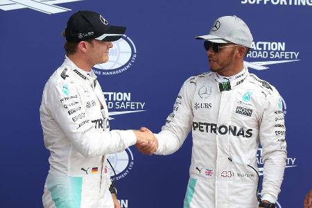 Rosberg & Hamilton - GP Italien 2016
