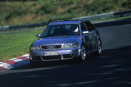 Kategorie Limousine/Kombi: Audi RS4. Zeit: 8.25 min