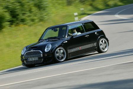 Kategorie viersitziges Coupé: AC Schnitzer-Mini Cooper S. Zeit 8.23 min