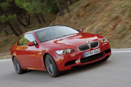 Kategorie viersitziges Coupé: BMW M3. Zeit 8.05 min.