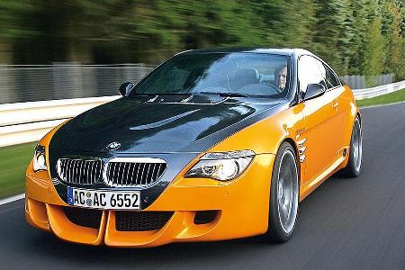 Kategorie viersitziges Coupé: BMW M3. Zeit 8.05 min.