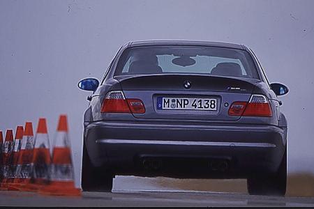 Kategorie viersitziges Coupé: BMW M3 CSL. Zeit: 7.50 min