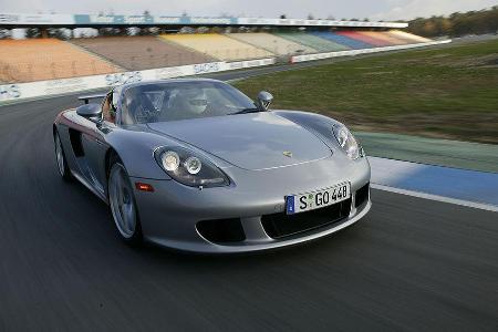 Kategorie Supersportwagen: Porsche Carrera GT. Zeit: 7.32 min