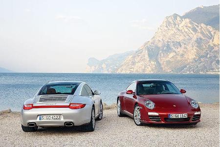 Die Basisversion Targa 4 wird mit 345 PS auskommen.