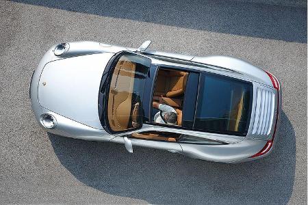 Bei geöffnetem Glasdach beträgt der Open-Air-Anteil 0,45 m².