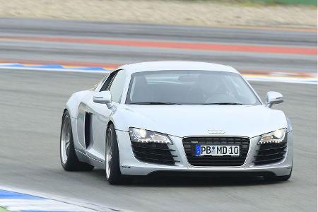 Serienleistung, dafür an anderer Stelle sportliche Gene eingeimpft: Der Düchting-Audi R8 Clubsport.