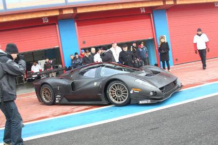 Ferrari P4/5 Competizione, Ausfahrt