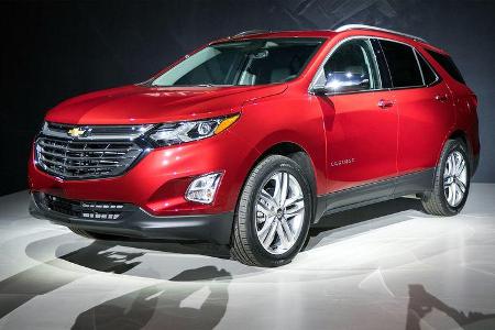 Chevrolet Equinox 2018 Weltpremiere