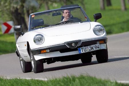 Alfa Romeo Spider , Frontansicht