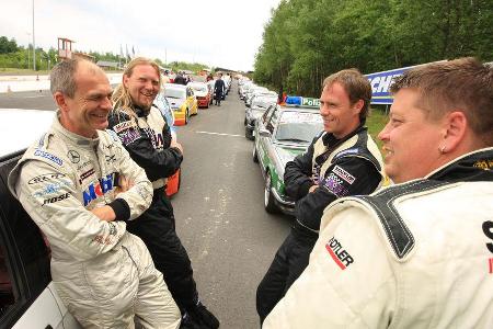 Bereits vor den Qualifikationsläufen herrschte eine erstklassige Stimmung.