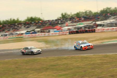 Tim Tatje erreichte nach einem Dreher von Uwe Sener im ersten Durchgang ...