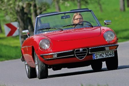 Alfa Romeo Spider Fastback, Frontansicht