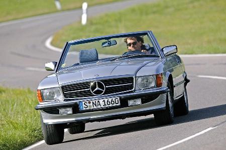Mercedes-Benz 280 SL - 500 SL, Frontansicht